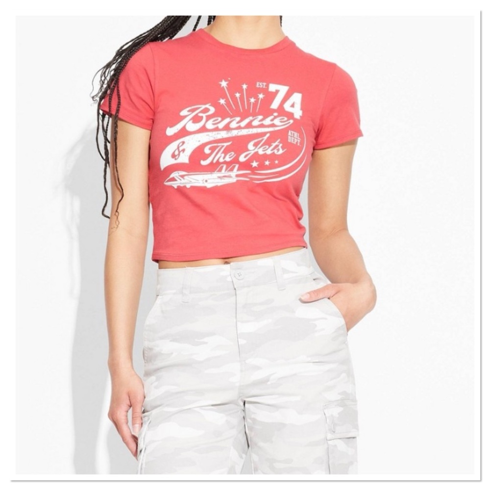 Women’s Bernie & The Jets Graphic Baby T-Shirt Elton